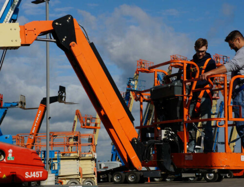 Boom lift, scissor lift and telehandler certification training